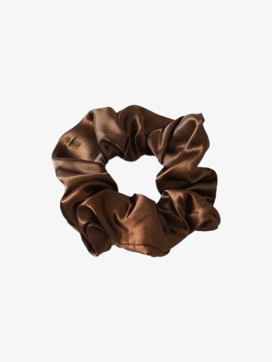 Scrunchies i Mullbärssilke – Lyxig