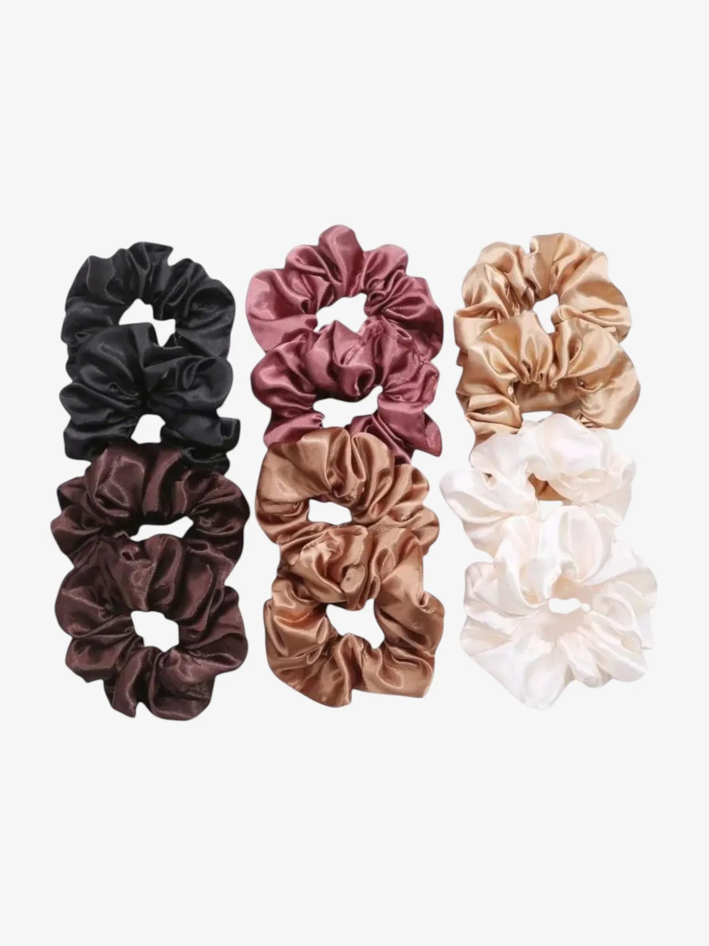 Scrunchies i Mullbärssilke – Lyxig